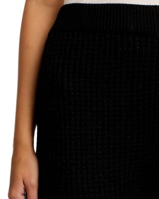 Metallic Knit Pants