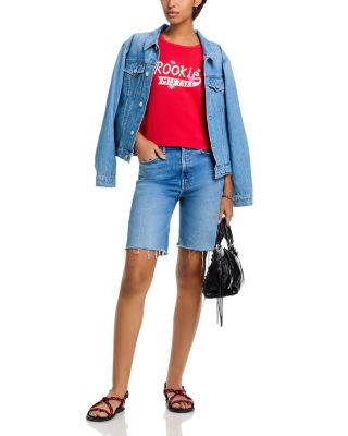 The Itty Bitty Cotton Ringer Tee