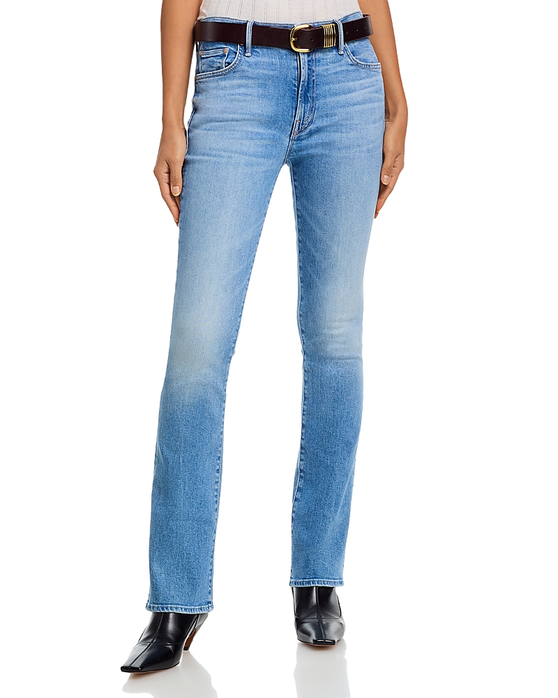 Mother The Insider Skimp High Rise Bootcut Jeans in Baubles and Trinkets