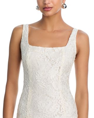 Soutache Cord Lace Drop Waist Maxi Dress - Exclusive