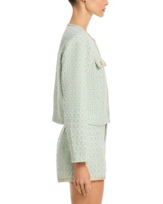 Tweed Braided Trim Jacket