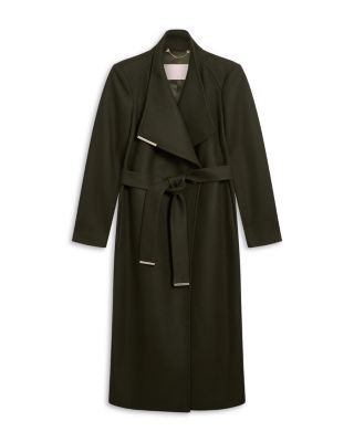 Rosell Wool Blend Wrap Coat