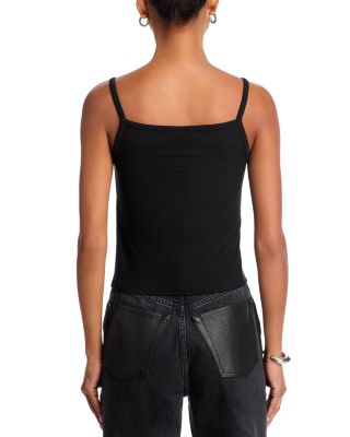 Lace Ribbed Camisole Top