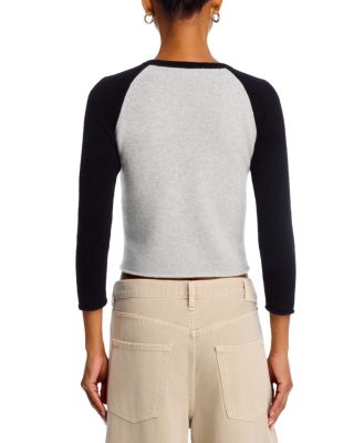 Shrunken Baseball Raglan Cashmere Tee
