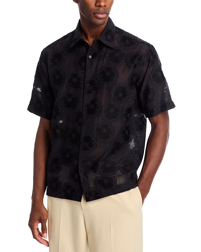 NN07 Freddy Button Down Short Sleeve Shirt