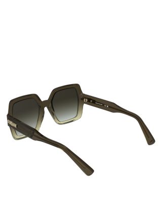 Roseau Oversized Square Sunglasses, 54mm