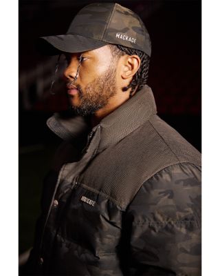 Everett Technical Camo Quilted Down Jacket