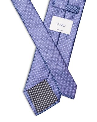 Micro Geometric Silk Tie