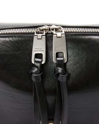Convertible Leather Top Handle Crossbody