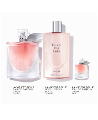 La vie est belle Limited Edition Fragrance &amp; Body Lotion Holiday Gift Set ($238 value)