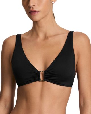 Ring Over The Shoulder Bikini Top