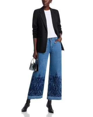 Shira High Rise Wide Leg Jeans in Indigo