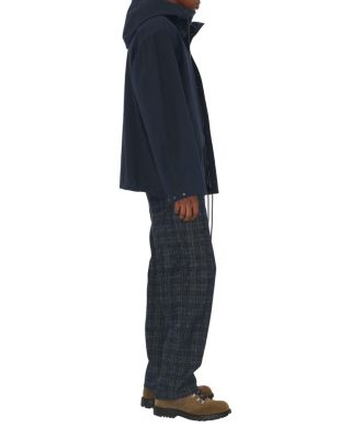 Short Bonded Gabardine Parka