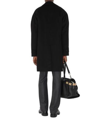 Mid-Length Cashmere Car Coat