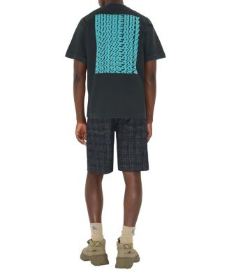 Warped Logo Cotton T-shirt