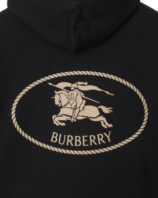 Knight Stamp Cotton Hoodie