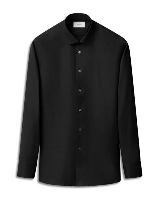 Contemporary Fit Button Front Textured Shirt