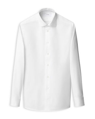 Contemporary Fit Button Front Textured Shirt