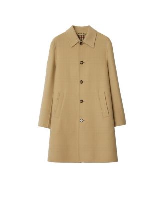 Mid-length Wool Car Coat