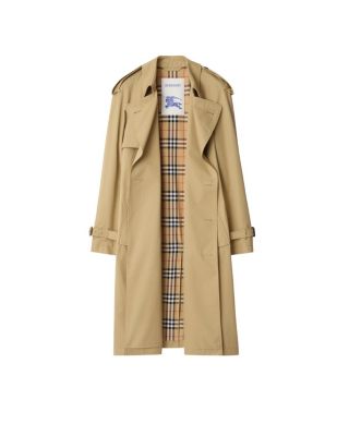 Mid-length Gabardine Trench Coat