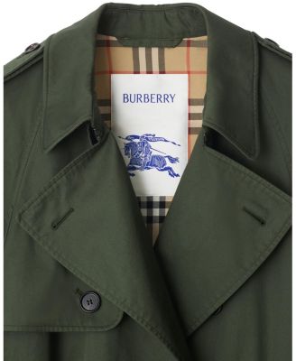 Mid-length Gabardine Trench Coat