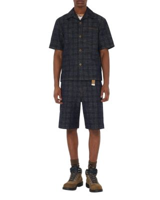 Relaxed Fit Check Denim Shirt