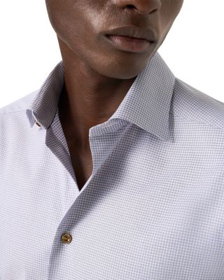 Slim Fit Button Front Twill Shirt