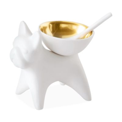 Menagerie Bulldog Salt/Pepper Cellar