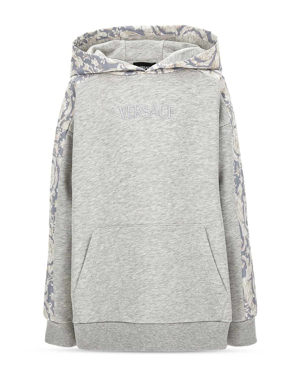 Versace Unisex Melange Fleece Hoodie - Little Kid, Big Kid