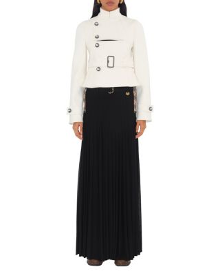  Stretch Cotton Blend Tailored Jacket