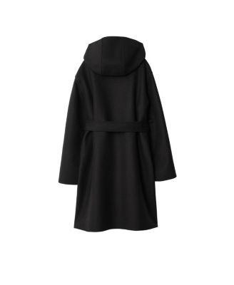  Mid-length Reversible Wool Car Coat