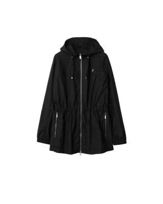 Short Nylon Cotton Parka