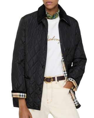 Quilted Nylon Barn Jacket