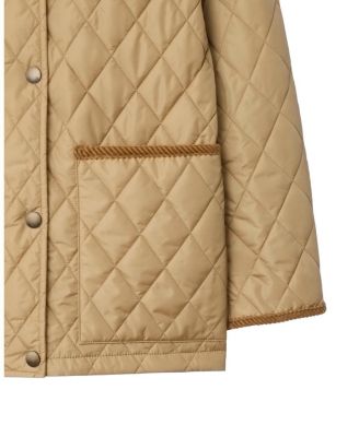 Quilted Nylon Barn Jacket