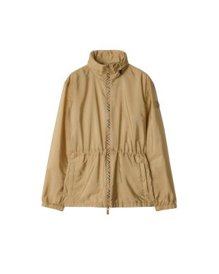  Short Checker-tape Nylon Parka