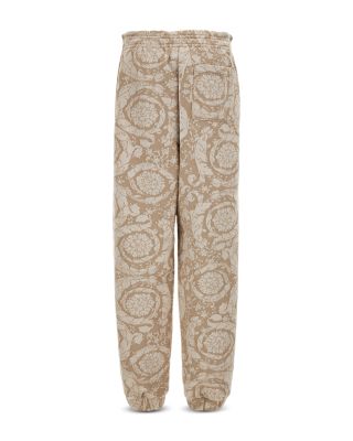 Unisex Barocco Kids Jacquard Fleece Sweatpants - Little Kid, Big Kid