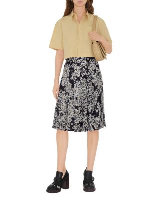 Cropped Cotton Shirt