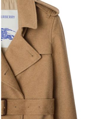  Long Cashmere Kensington Trench Coat