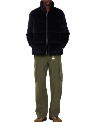 Corduroy Snowdon Puffer Jacket