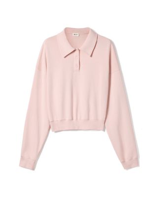  SILKERRY Oversized Heirloom '89 Polo Collar Sweatshirt