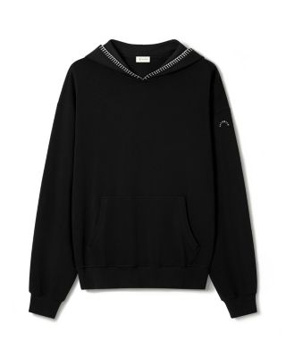  SILKERRY Oversized Seamflow Douceur Stand Collar with Half-Zip Hoodie