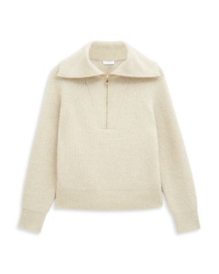 Sandy Roll Neck Zip Sweater