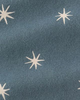 Unisex Starry Midnight Ribbed Footie Sleeper - Baby