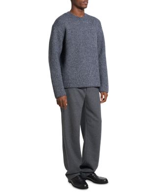 Wool Blend Crewneck Sweater