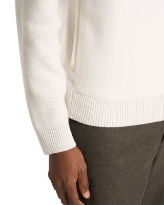 Long Sleeve Relaxed Fit Wool Turtle Neck Sweater