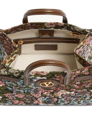 Small VLogo Tapestry Tote