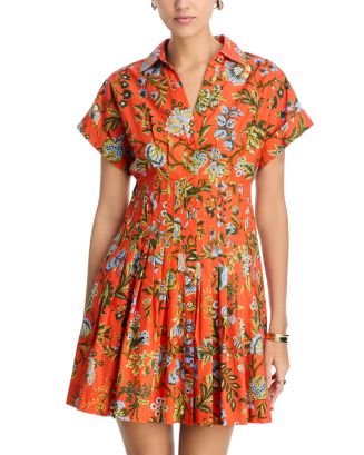 cara cara nash mini dress le tile green Cara Cara main image 0