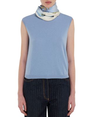 Water Lillies Square Silk Scarf