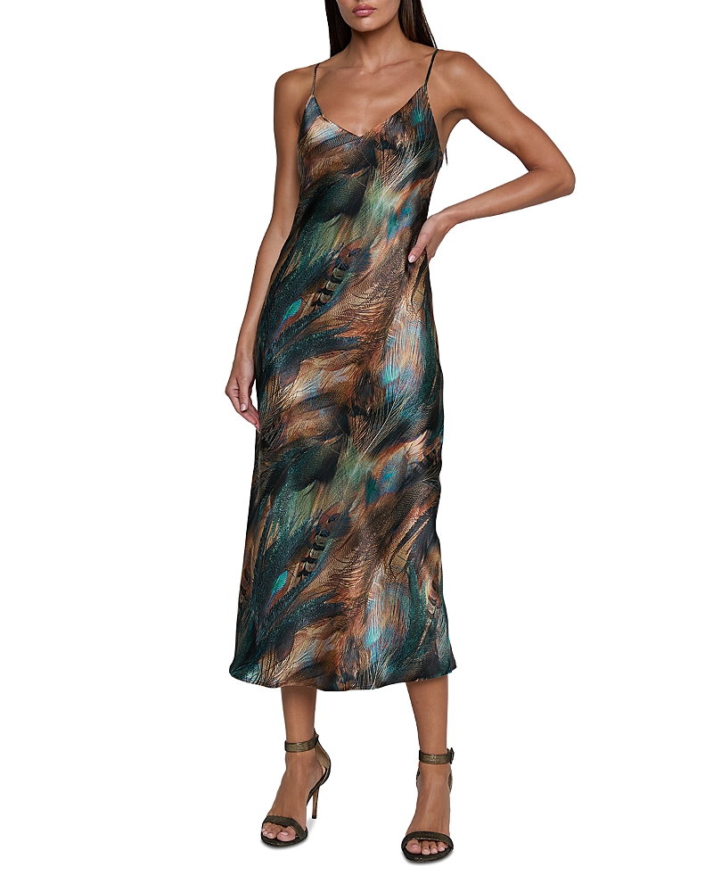 L'Agence Seridie Mid Length Slip Dress