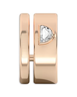 Shahla Karimi from the Luxe Collection Certified Lab Grown Diamond Azadi Double Ear Cuff in 14K Yellow Gold, 0.09 ct. t.w.